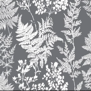 Tapete Graham braun weiß und grau Blätter Floral 103298 Ausverkaufspreis  - Bild 1 von 3