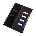 B5 105 Pages Spiral College Ruled Writing Paper Notebook Office School Supplies