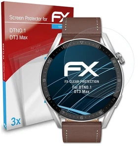 atFoliX 3x Screen Protection Film for DTNO.1 DT3 Max Screen Protector clear - Zdjęcie 1 z 8
