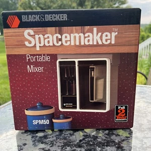 Brand New Black & Decker Vintage Spacemaker Portable Mixer - SPM50 Sealed - Picture 1 of 5