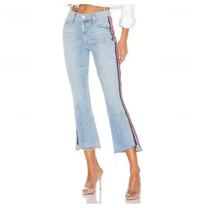 MOTHER SUPERIOR Mujer Insider Crop Step Fray Gracias Again Corredor Azul Talla 24 - Imagen 1 de 10