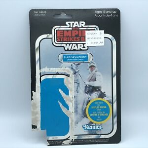 Star Wars ESB Luke Skywalker Hoth Battle Gear Cardback Canadian Card Kenner 1980
