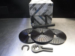 Bison Dividing Plate Set For 10",12" & 16" Rotary Table ZTP5859-250-400 (LOC2375 - Picture 1 of 4