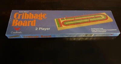 Cardinal Solid Wood Cribbage Game Sealed - Image 1 of 4
