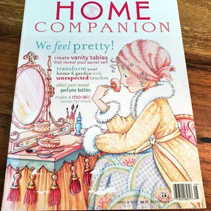 MARY ENGELBREIT'S Home Companion Magazine Spring 2001 with Paper Doll - Picture 1 of 10