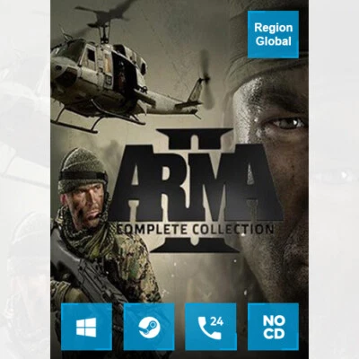 Arma II 2 Complete Collection for PC Game Steam Key Region Free - Image 1 of 4