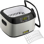 VEVOR 1.2L Digital Ultrasonic Cleaner Jewellery Auto Cleaning Equipment w/ Timer