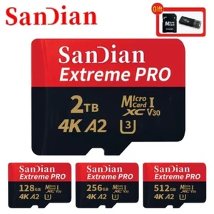 Carte Mémoire U3 4K 512Go TF Flash Card 1To pour Smartphone Caméra Drone - Photo 1 sur 9