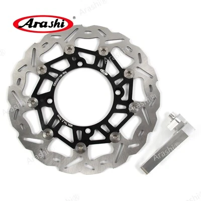 Rotor de disco de freno delantero 280 mm para Kawasaki KX 125 250 2006-2008 KLX450R 2007-2021 Foto 1 de 4