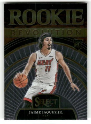 2023-24 Panini Select #23 Jaime Jaquez Jr. Rookie Revolution Miami Heat - Image 1 of 2