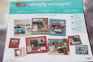 Kit de álbum de recortes, boletos y fichas Stampin Up Simply Scrappin' - ¡Nuevo ENVÍO GRATUITO! - Imagen 1 de 5