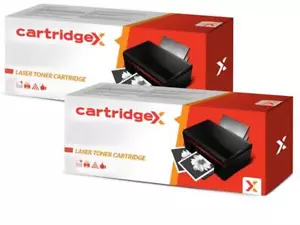 2 x schwarze Nicht-OEM-Tonerkassette für Lexmark E260d E260dn E360dn E260 - Bild 1 von 1