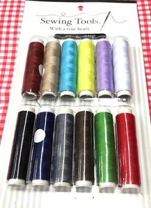 Assorted Colours Cross Stitch Embroidery Pack of 12 Skeins (Various Colours) S05 - Picture 1 of 1