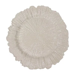 6 pcs 13-Inch Round Textured Charger Plates Wedding Party Table Top Decorations - Picture 1 of 154