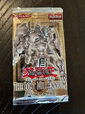 Yu-Gi-Oh! The Lost Millennium Booster Pack Precintado 1ª Edición Foto 1 de 2