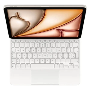 Apple Magic Keyboard iPad Air (M3) 11" blanc modèle allemand QWERTZ comme neuf - Photo 1/1