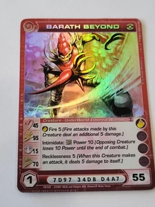Chaotic TCG: Barath Beyond PDO 1st Edition Ripple Foil Super Rare max power - Bild 1 von 8