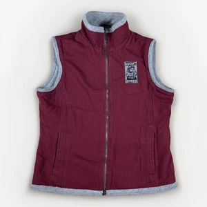 Duluth Trading Jacket Damen M Weste Full Zip Canvas Mt. Horeb WI Burnt Orange - Bild 1 von 7