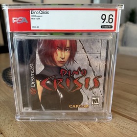 Dino Crisis Sega Dreamcast Sealed New PSA 9.6 A+ Graded Capcom