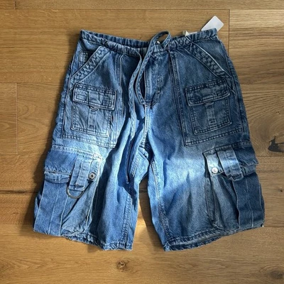 We The Free, Free People Denim Jorts With Pockets - Image 1 of 4