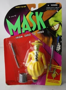 VINTAGE 1995 THE MASK FROM ZERO TO HERO TORNADO MASK ACTION FIGURE KENNER NEW ! - Picture 1 of 8