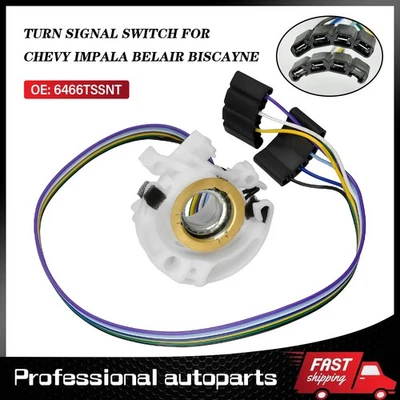 Turn Signal Switch No Tilt for Chevy Impala Bel Air Biscayne Caprice 1964-1966 - Image 1 of 4