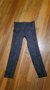 Spanx Look At Me Now Leggings Senza Cuciture con Stampa Ghepardo Taglia Xl Nero Grigio - Foto 1 di 6