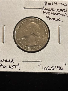 2019 W West Point Marianas Island American Memorial Quarter “1025196” AMP - Picture 1 of 23