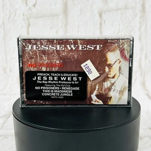 Jesse West No Prisoners cassette tape hip hop 1989 hip hop rap vintage tape - Picture 1 of 24