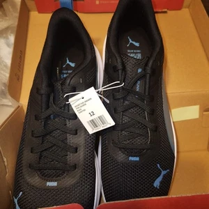 PUMA Rocket Fuel Shoes Running Sneakers Men's 12 Black New - Picture 1 of 6