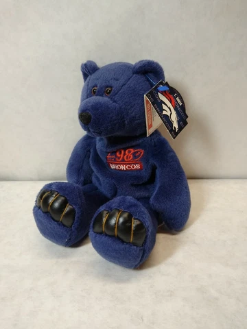 Vintage Denver Broncos Terrell Davis Limited Treasures Pro Bear #30 RARE Cover