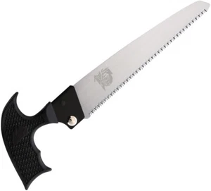 Outdoor Edge Kodi Saw Black TPR Stainless Fixed Blade Saw KW6SH - Picture 1 of 3