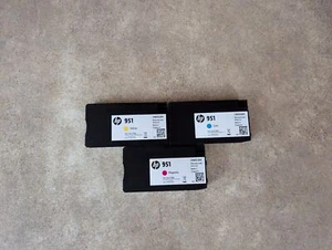HP 951 COMBO PACK ( CYAN-MAGNETA-YELLOW) CR314FN ZZ1-1(6) - Picture 1 of 7