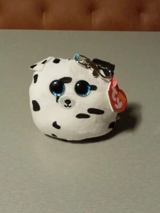 Ty Squishy Beanies Dalmation Fetch 8,5cm Anhängerclip - Picture 1 of 1