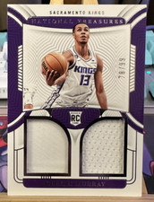 Keegan Murray 2022-23 Panini National Treasures 78/99 Dual Patch RC Kings #KSK