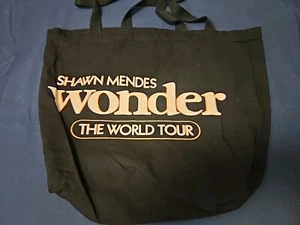 Bolso de Mano Shawn Mendes Wonder The World Tour Negro Tour 2022 - Imagen 1 de 2