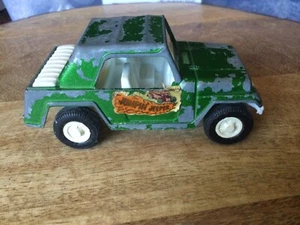 1970  Diecast Tootsietoy Toy "Jeepster" Jumpin Jeeper Willys Green Vintage - Picture 1 of 4