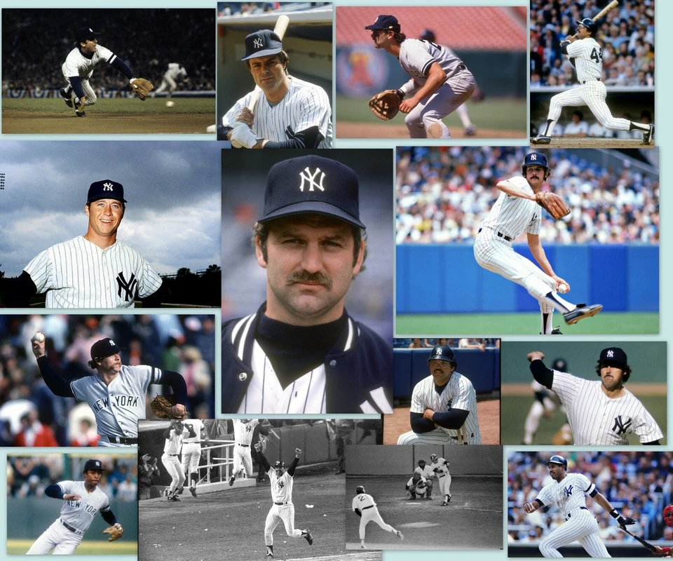 Manta Años 70 80 NY Yankee Stars 50x60 Polar Edredón Estilo Munson Pinella Catfish  Foto 1 de 4