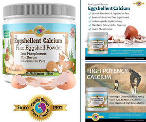 NIB! Pet's Friend Eggshellent Calcium | Fine Eggshell Powder 16 oz | Exp 11/2024