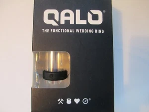 QALO Gr. 6 Schwarz Neu Der funktionelle Ehering Alltag Silikon A4 - Bild 1 von 4