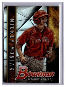 2017 Bowman Draft #BDM-MM Mickey Moniak Bowman Defining Moments Refractor - Picture 1 of 2