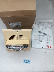 Eaton ET70-24MCW-FW Wheelock Lautsprecher Strobe, weiß, Wandhalterung - Bild 1 von 7