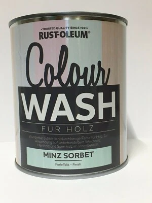 Achtung verbeulte Dosen!  Sonderpreis Colour Wash von Rust Oleum, innen aber TOP - Bild 1 von 4
