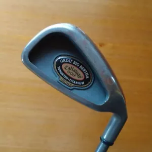 Callaway Great Big Bertha Titanium 4 Iron Tungsten Sole Graphite Flex R USED - Picture 1 of 6