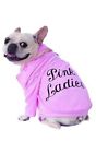 AUTHENTIC  PINK LADIES JACKET PET DOG GREASE FANCY DRESS HALLOWEEN COSTUME