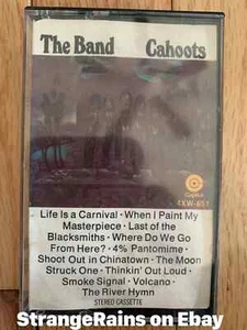 THE BAND - CAHOOTS - CASSETTE TAPE ~~~~~~ PLAY TESTED - Picture 1 of 6