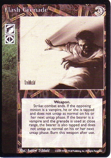 Flash Grenade VTES CCG Gehenna - Image 1 of 1