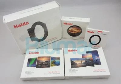 Haida 75 Filter Kit ND,GND,CPL,holder for MFT/M43 Olympus,Panasonic,Leica lenses - Image 1 of 4