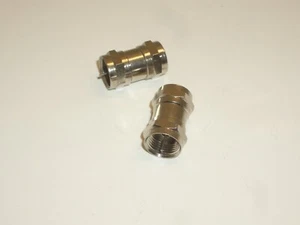 AIM 2X F CONECTOR ADAPTADOR DOBLE MACHO PARA TV CABLE - Imagen 1 de 1