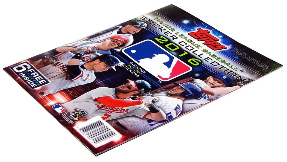 2016 MLB Stickers #1 - #301 - Image 1 of 1